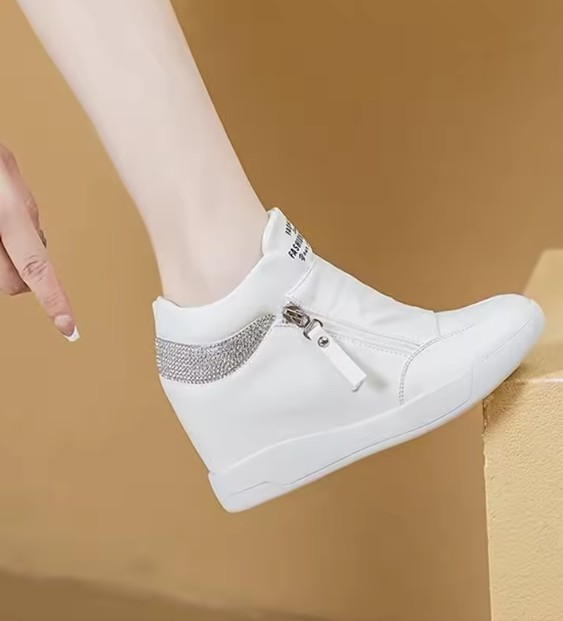 Plateau Braut Sneakers Hochzeitsschuhe Jackline&nbsp;Weiß