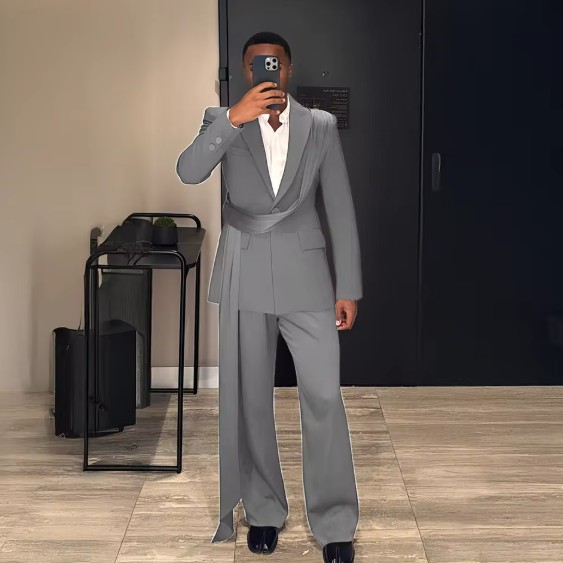 Smoking Hochzeitsanzug für den Bräutigam Brian&nbsp;Silber