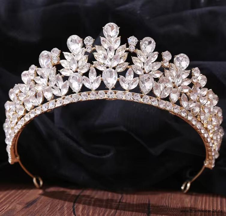 Colleen Braut Tiara in&nbsp;Gold