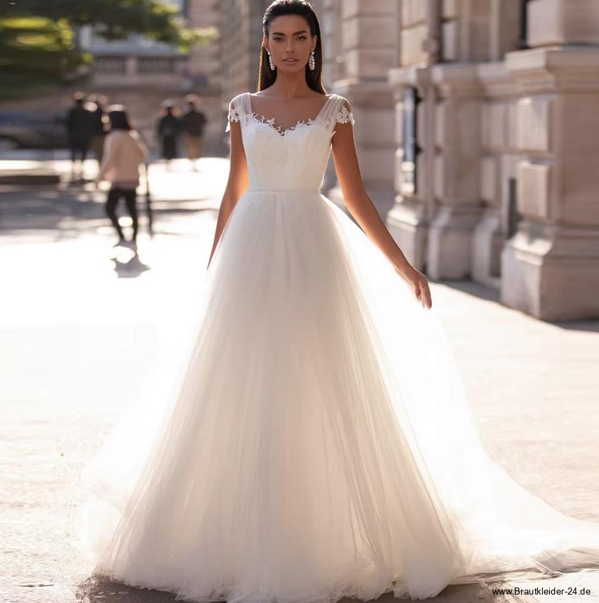 Empire Eine Linie Tüll Brautkleid Diane&nbsp;Lang