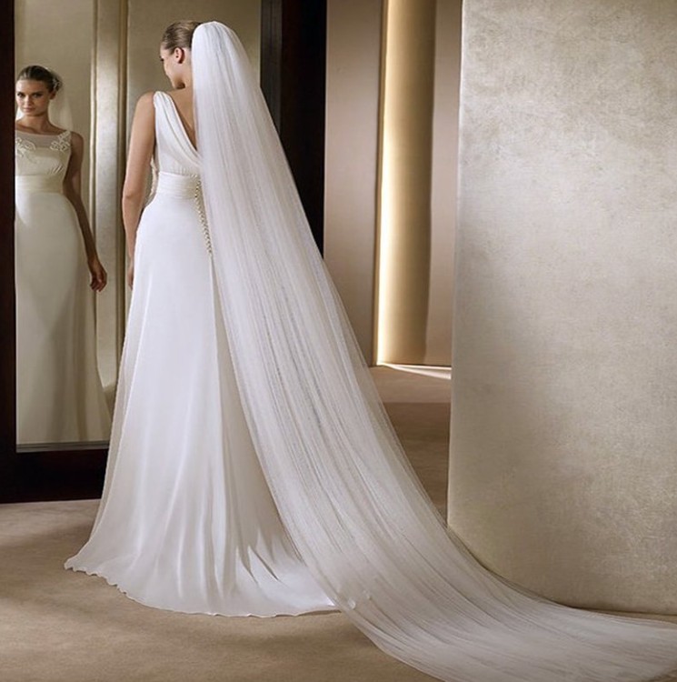 Langer Braut Schleier Ilona&nbsp;300cm