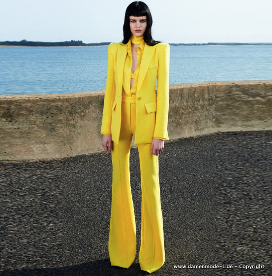 Runway Designer Business Hosenanzug in&nbsp;Gelb
