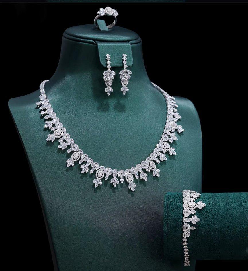 Dubai Style Brautschmuck Set Felice&nbsp;Vierteilig