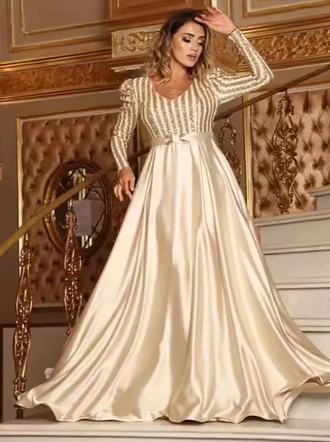 A Linie Empire Kleid Ira Elegant für Hochzeitsgäste in&nbsp;Elfenbein