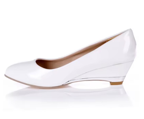 Brautschuhe Pumps Klassisch mit&nbsp;Keilabsatz