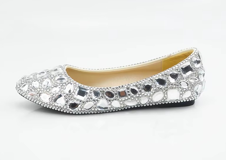 Strass Kristall Braut Ballerina&nbsp;Iseabail