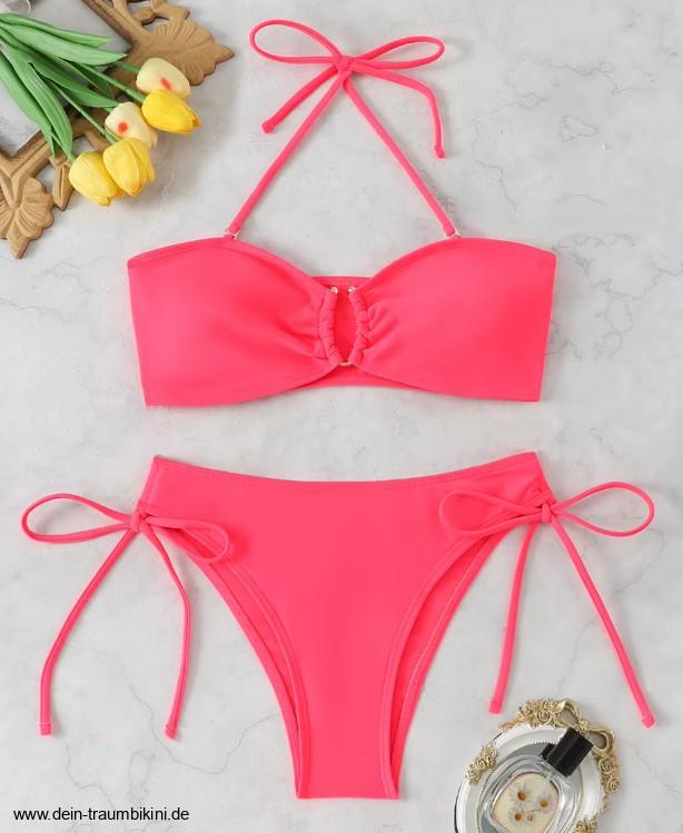 Halterneck Brasilianischer Bikini Siana in&nbsp;Pink