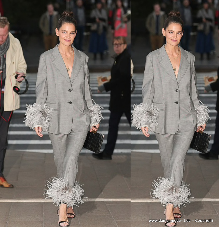 Boa Hosenanzug in Silber Elegant