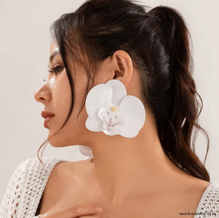 Ohrringe Braut Ohrringe in&nbsp;Weiß