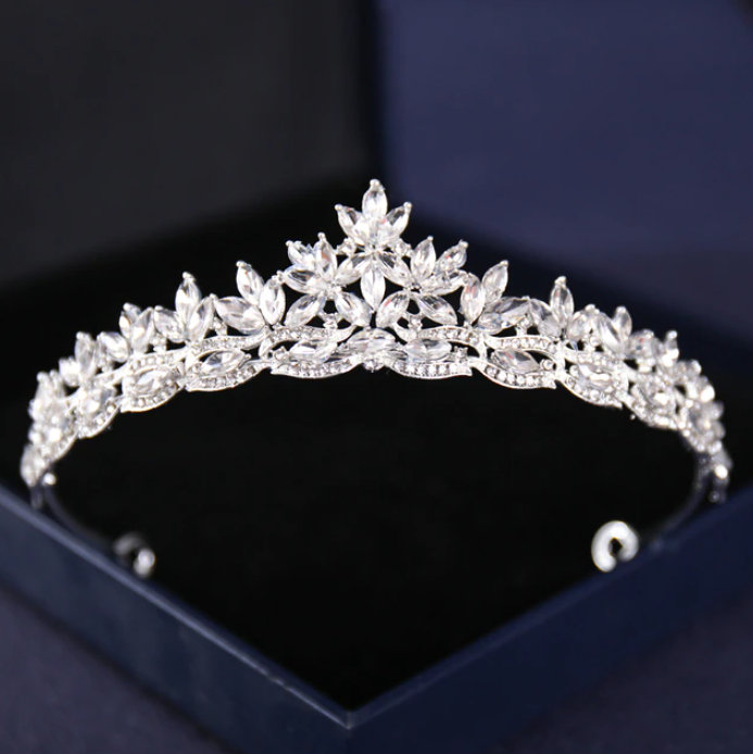 Barock Vintage Braut Tiara Beth