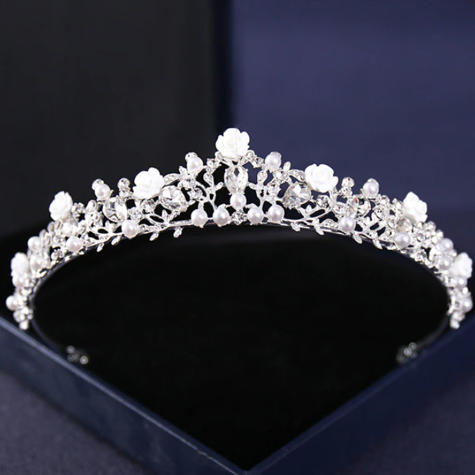 Barock Vintage Braut Tiara&nbsp;Brundhild